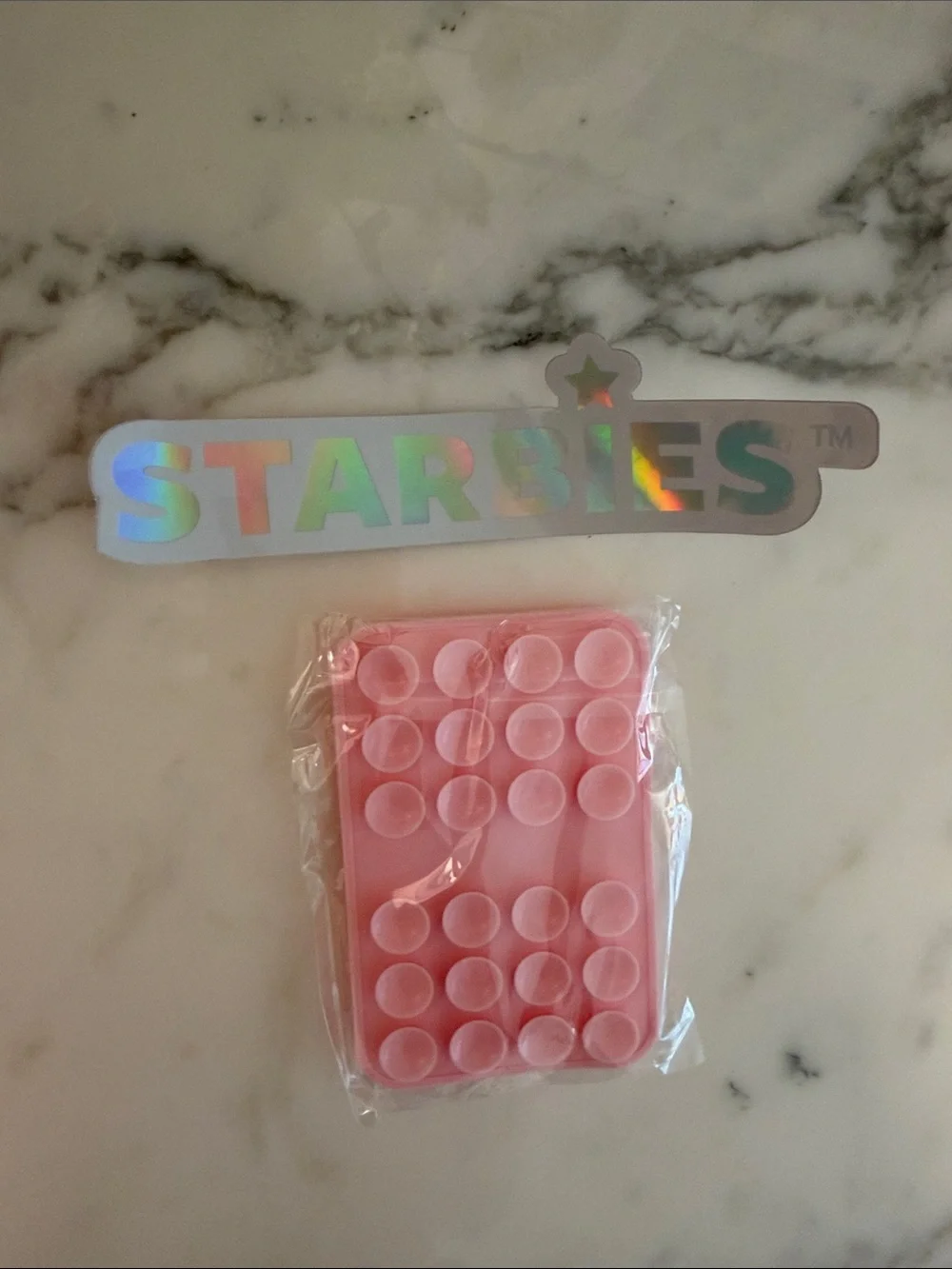 Starbucks pink silicone